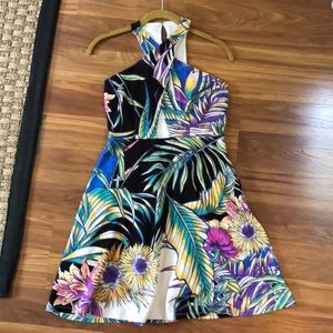 Mara Hoffman Criss-cross Floral Dress